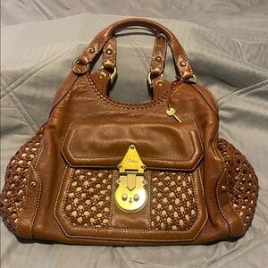 Cole Haan Brown Leather Handbag Purse